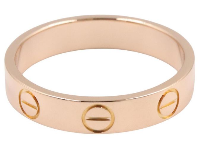 Anello Cartier Mini Love in oro rosa 18K D'oro - vista 2