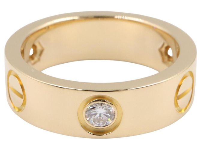 Cartier Love Ring - 18K Gelbgold Diamantring Golden - Ansicht 2