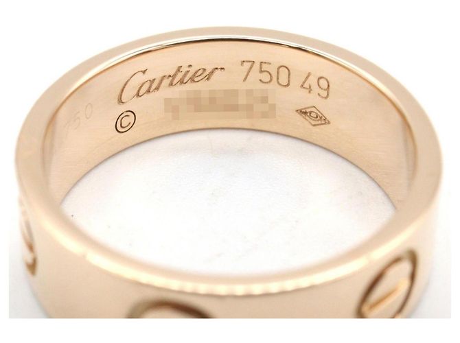 Anello Love di Cartier in oro rosa 18K D'oro - vista 3