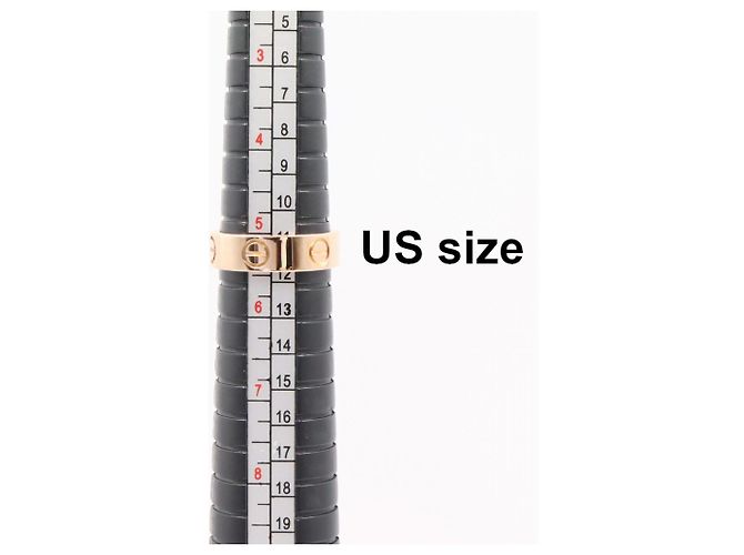 Anello Love Band di Cartier in oro rosa 18K D'oro - vista 5