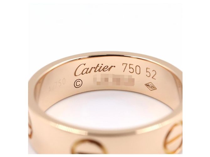 Anello Love di Cartier in oro rosa 18K D'oro - vista 3