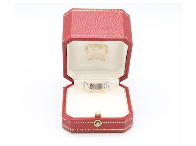 Anillo Love de Cartier en oro blanco de 18K Plata - vista 6