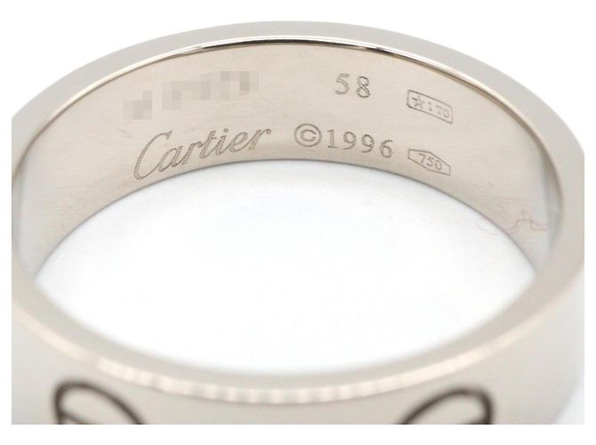 Anello Love di Cartier in oro bianco 18K Argento - vista 3