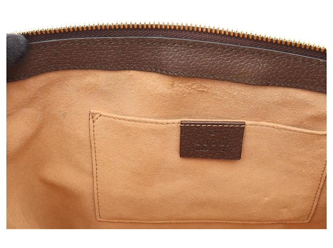 Borsa Tote Piccola Ophidia GG Gucci Marrone Beige - vista 6