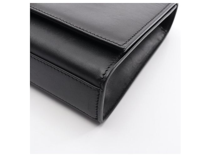 Borsa a tracolla Yves Saint Laurent Paris Kate Monogram Nero - vista 5