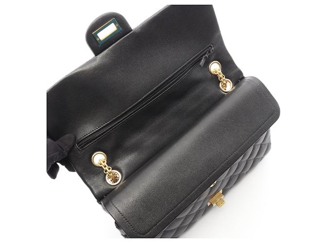 Borsa a tracolla Chanel 2.55 Matelassé V-stitch Double Flap Nero - vista 6