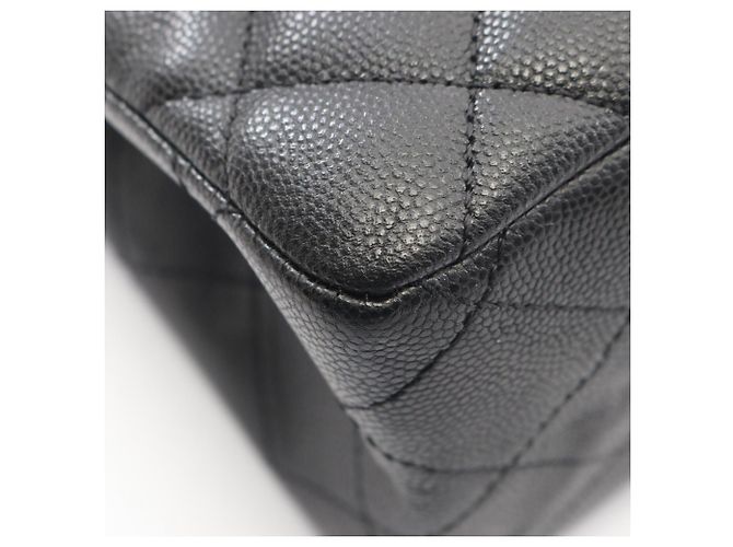 Borsa a tracolla Chanel 2.55 Matelassé V-stitch Double Flap Nero - vista 7