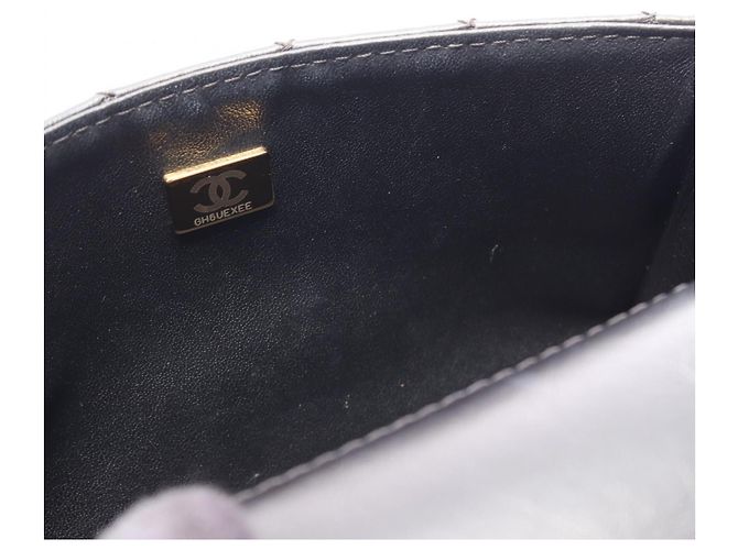Timeless Borsa a Spalla Chanel 2.55 Mini Matelassé in Pelle Nero - vista 6