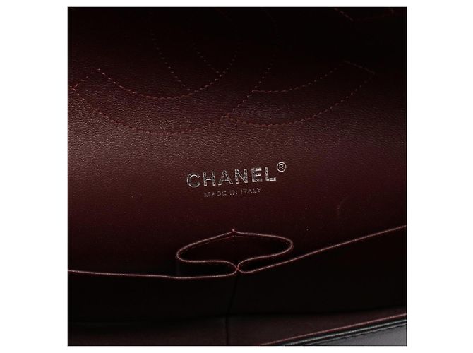 Borsa a tracolla Chanel Large Matelassé Double Flap Nero - vista 4