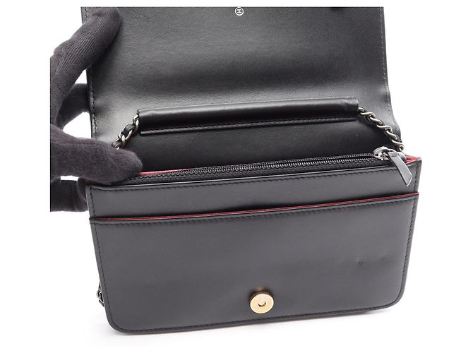 Borsa a Spalla Chanel Gabrielle de Champagne Nero - vista 4