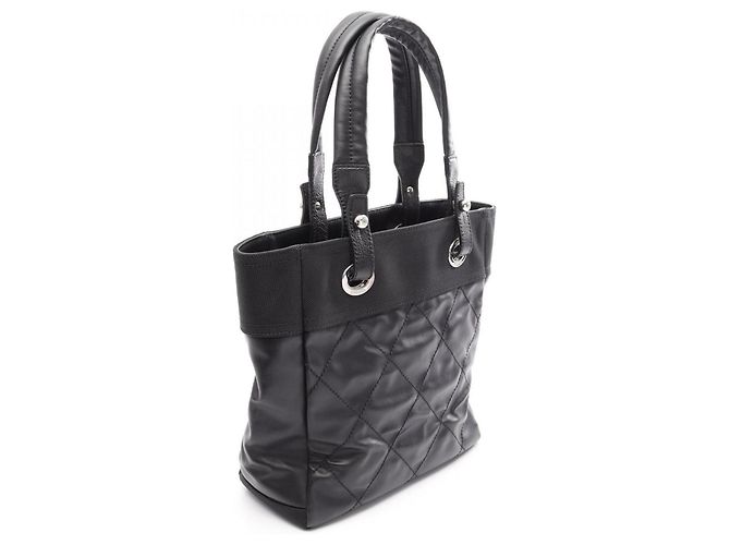 Borsa Tote Chanel Paris Biarritz PM Nero - vista 2
