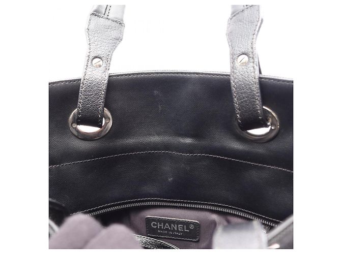 Borsa Tote Chanel Paris Biarritz PM Nero - vista 6