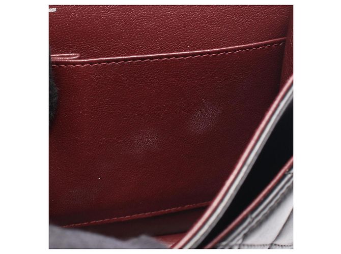 Borsa a Spalla Chanel Matelassé Double Flap Nero - vista 9