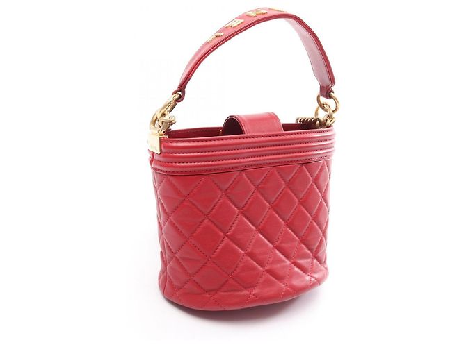 Borsa a tracolla 2-Way Chanel Boy Rosso - vista 2