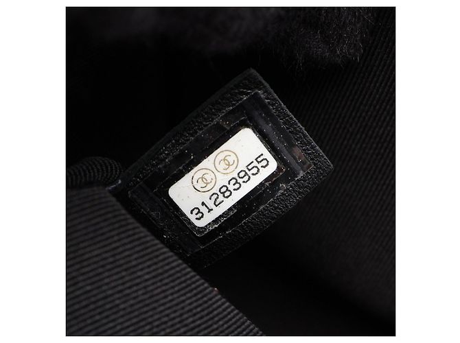 Borsa a Spalla Chanel Boy Small Nero - vista 5