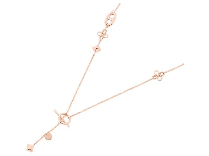 Hermès Collar Ronde Multi en oro rosa de 18K Hermes - vista 4
