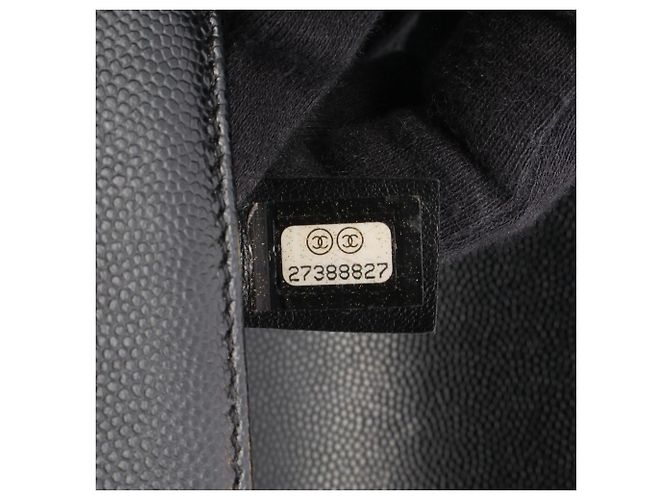 Borsa a Spalla Chanel Boy Small Nero - vista 5