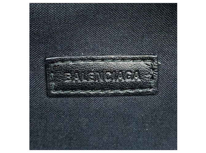 Borsa a tracolla Balenciaga Explorer Rosso Blu navy - vista 17