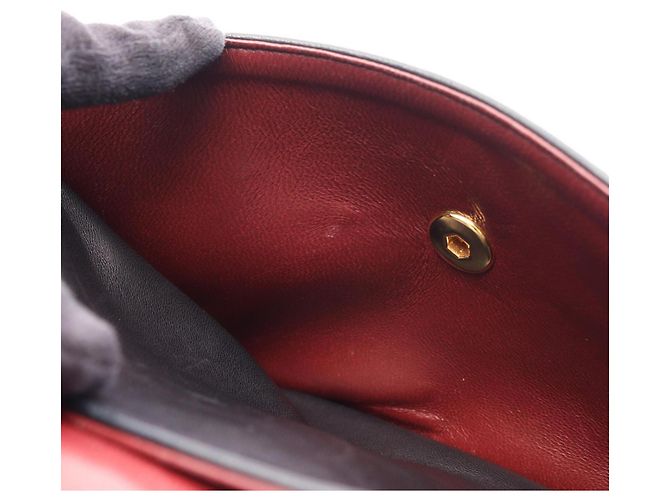 Borsa a tracolla Chanel Mademoiselle in pelle di agnello nera Nero - vista 6