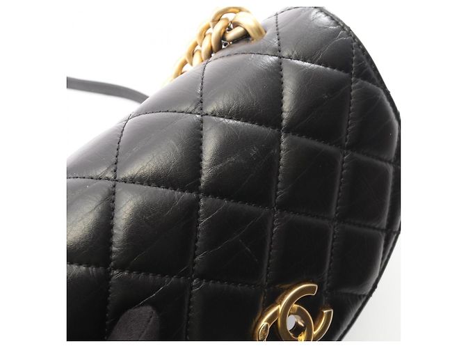 Borsa a tracolla 2-Way Matelassé Chanel Nero - vista 8