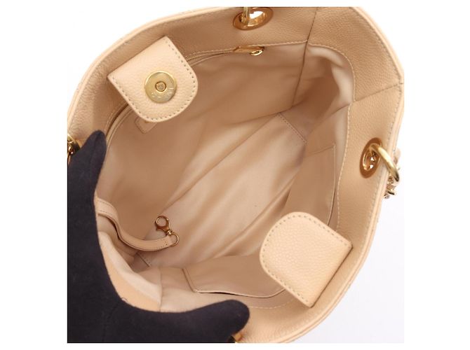 Borsa Tote Chanel Matelassé PST Beige - vista 3