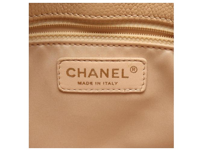 Borsa Tote Chanel Matelassé PST Beige - vista 4