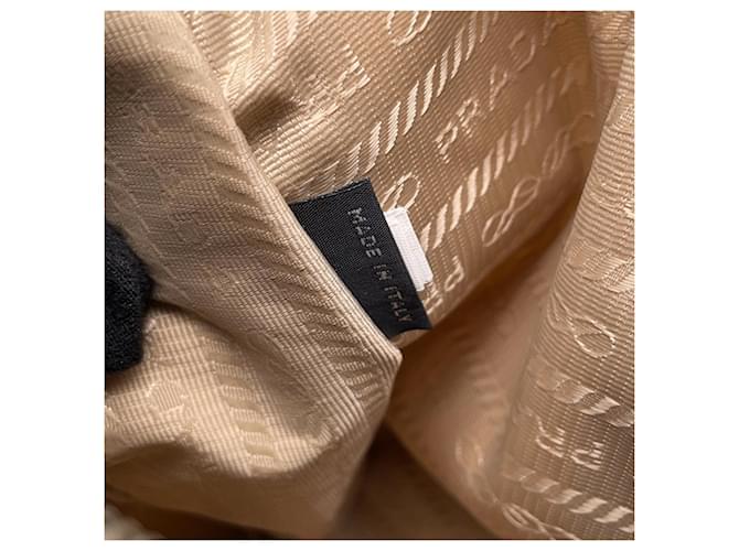 Borsa a Spalla Prada Re-Edition 2005 Beige - vista 18