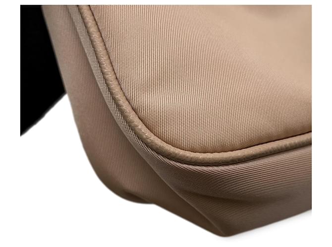 Borsa a Spalla Prada Re-Edition 2005 Beige - vista 8