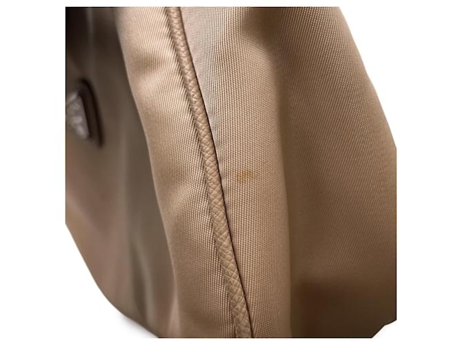 Borsa a Spalla Prada Re-Edition 2005 Beige - vista 9