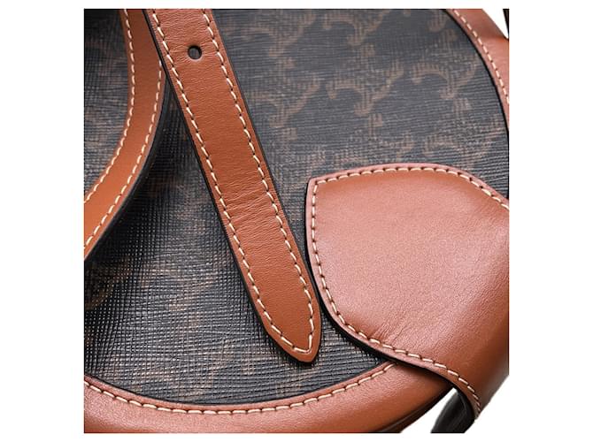 Céline Borsa a tracolla Celine Triomphe Tambour Medium - vista 10