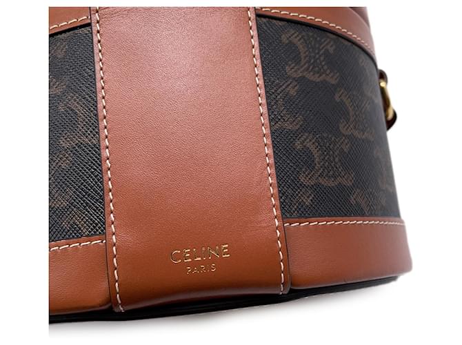 Céline Borsa a tracolla Celine Triomphe Tambour Medium - vista 12