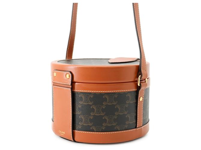 Céline Borsa a tracolla Celine Triomphe Tambour Medium - vista 2