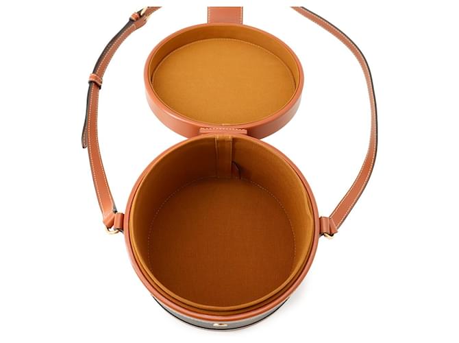 Céline Borsa a tracolla Celine Triomphe Tambour Medium - vista 5