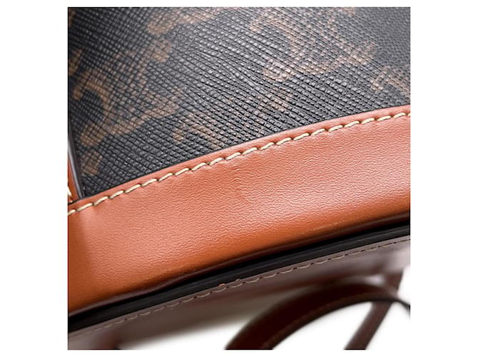 Céline Borsa a tracolla Celine Triomphe Tambour Medium - vista 7