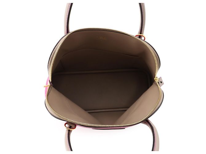 Hermès Borsa Hermes Bolide 31 in Etoupe Gray e Rose Purple Porpora Taupe - vista 6