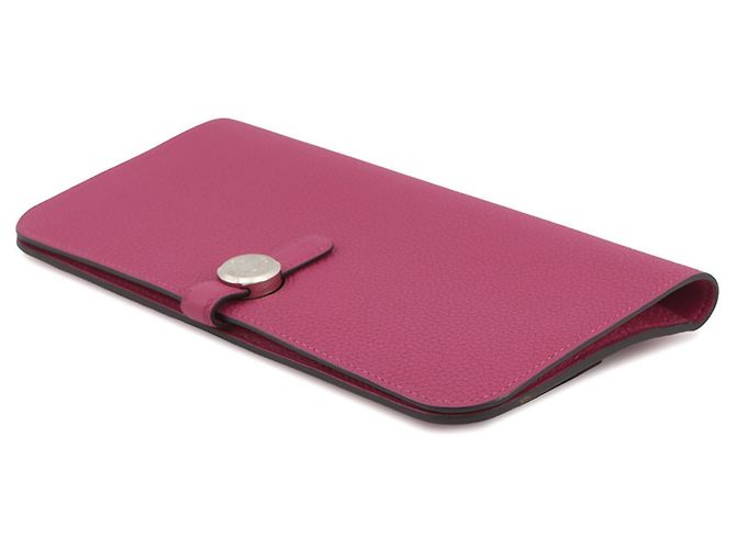 Hermès Hermes Dogon Long Wallet in Rose Purple Lila - Ansicht 2