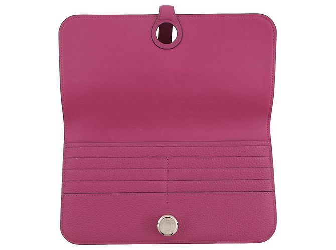 Hermès Hermes Dogon Long Wallet in Rose Purple Lila - Ansicht 4