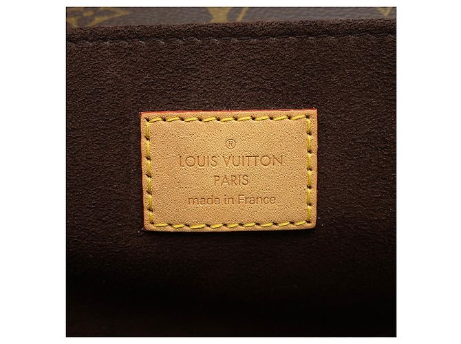 Borsa Louis Vuitton Monogram Pochette Métis MM Marrone - vista 17