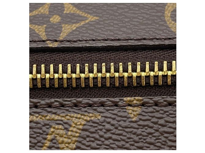 Borsa Louis Vuitton Monogram Pochette Métis MM Marrone - vista 7