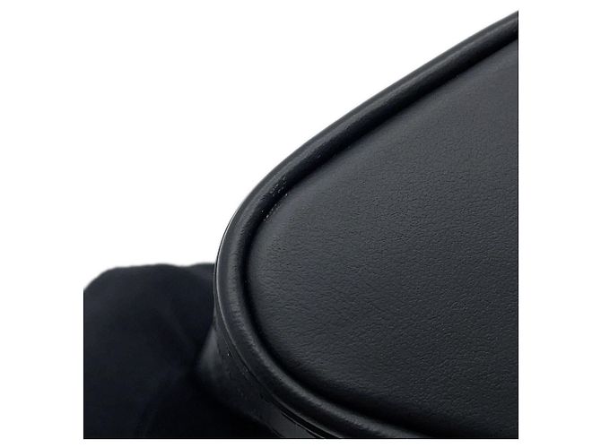 Borsa a Spalla Louis Vuitton Monogram Eclipse Envelope Pouch Nero - vista 8