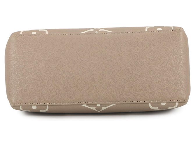 Borsa Louis Vuitton Bicolor Monogram Empreinte Petit Palais PM Grigio Crudo - vista 3