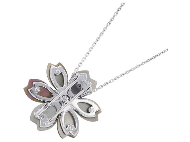 Collar clip Rose de Noël Van Cleef & Arpels - vista 3