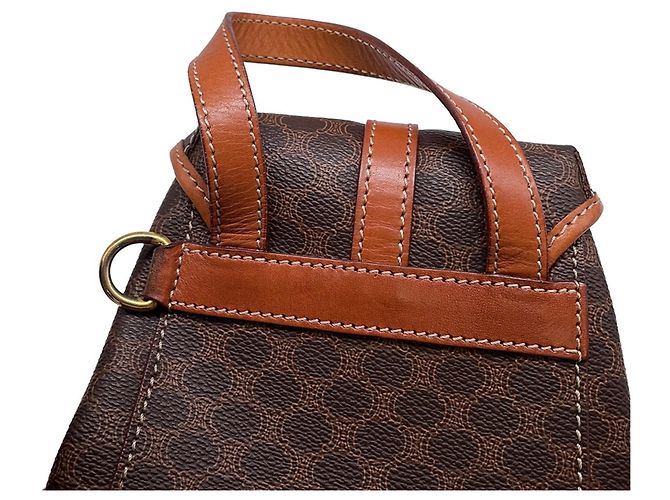 Céline Celine Macadam Twin Mini Rucksack Braun - Ansicht 7