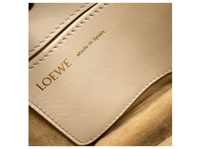 Borsa a tracolla Loewe Paseo Satchel Beige - vista 12