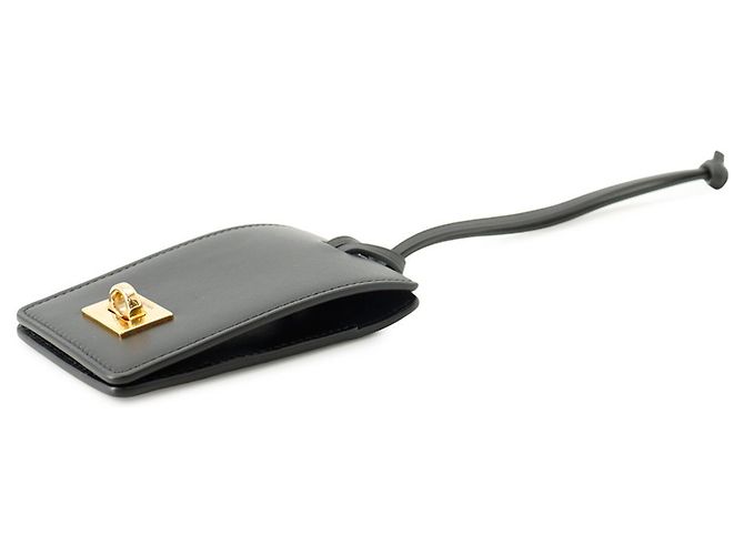 Charm para bolso de mano en cuero negro Balenciaga - vista 2