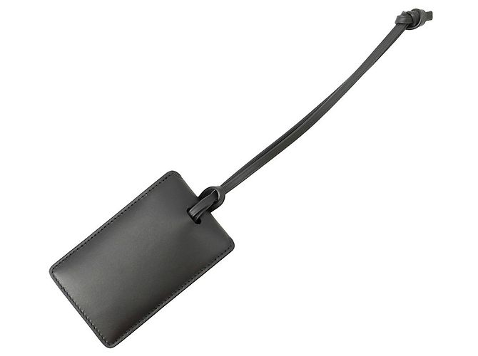 Charm para bolso de mano en cuero negro Balenciaga - vista 3