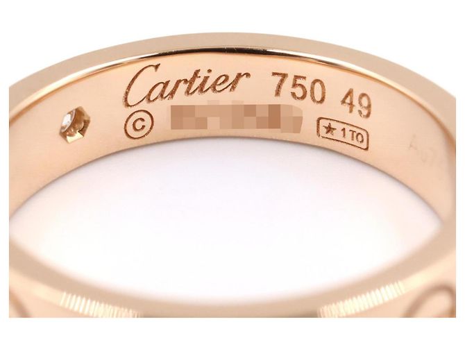 Cartier Mini Love Ring Golden - Ansicht 4