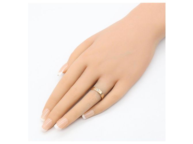 Cartier Mini Love Ring aus 18K Roségold mit Diamant - Ansicht 7
