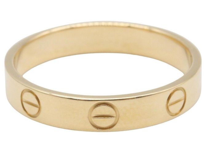 Anello Mini Love di Cartier in oro giallo 18K D'oro - vista 2