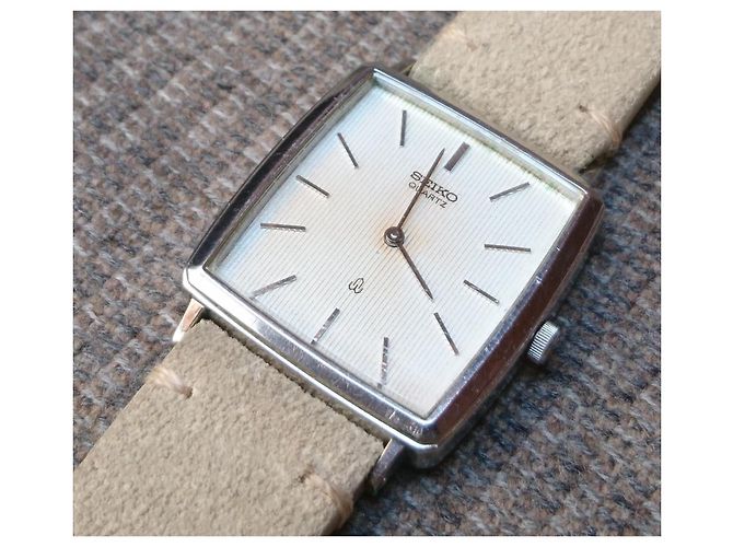 Seiko Chariot Relógio de Quartzo 2620-5370 Branco - vista 3